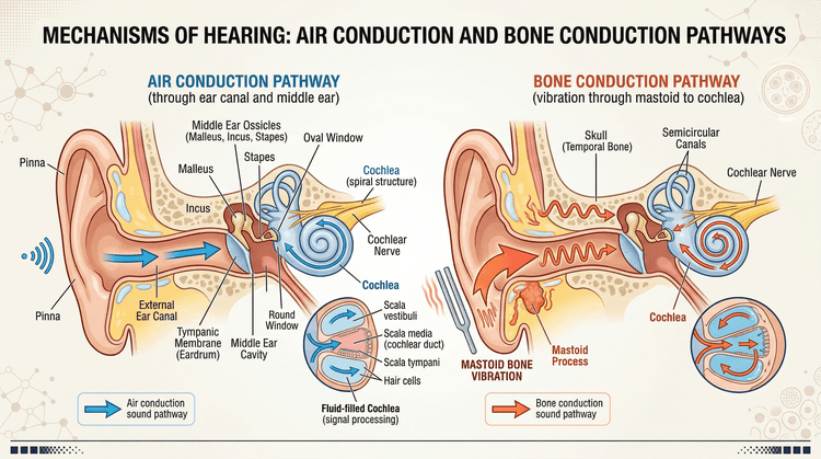 Bone Conduction Hearing Aids: Complete Guide to BAHA, CROS, and Hearing ...