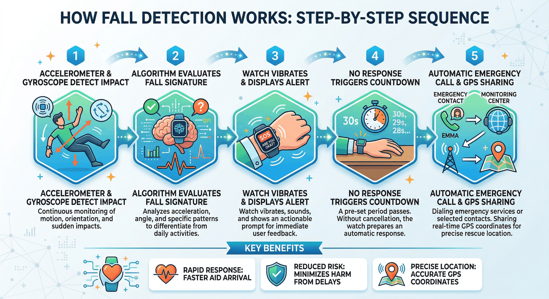 7 Best Smartwatches for Seniors With Fall Detection in 2026 | Momentary