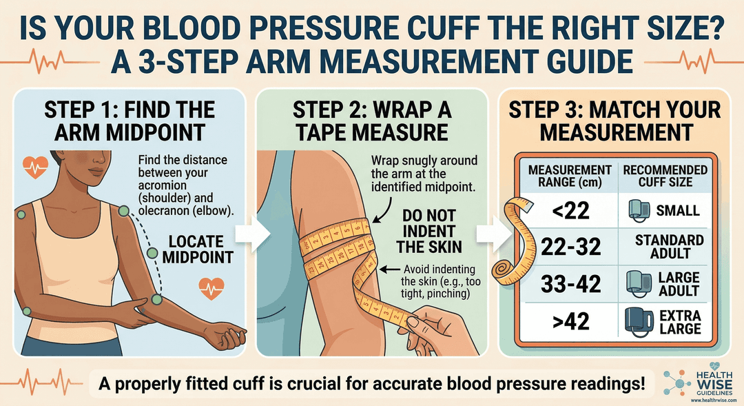 Blood Pressure Monitor Cuff Sizes: How to Choose the Right Size for ...
